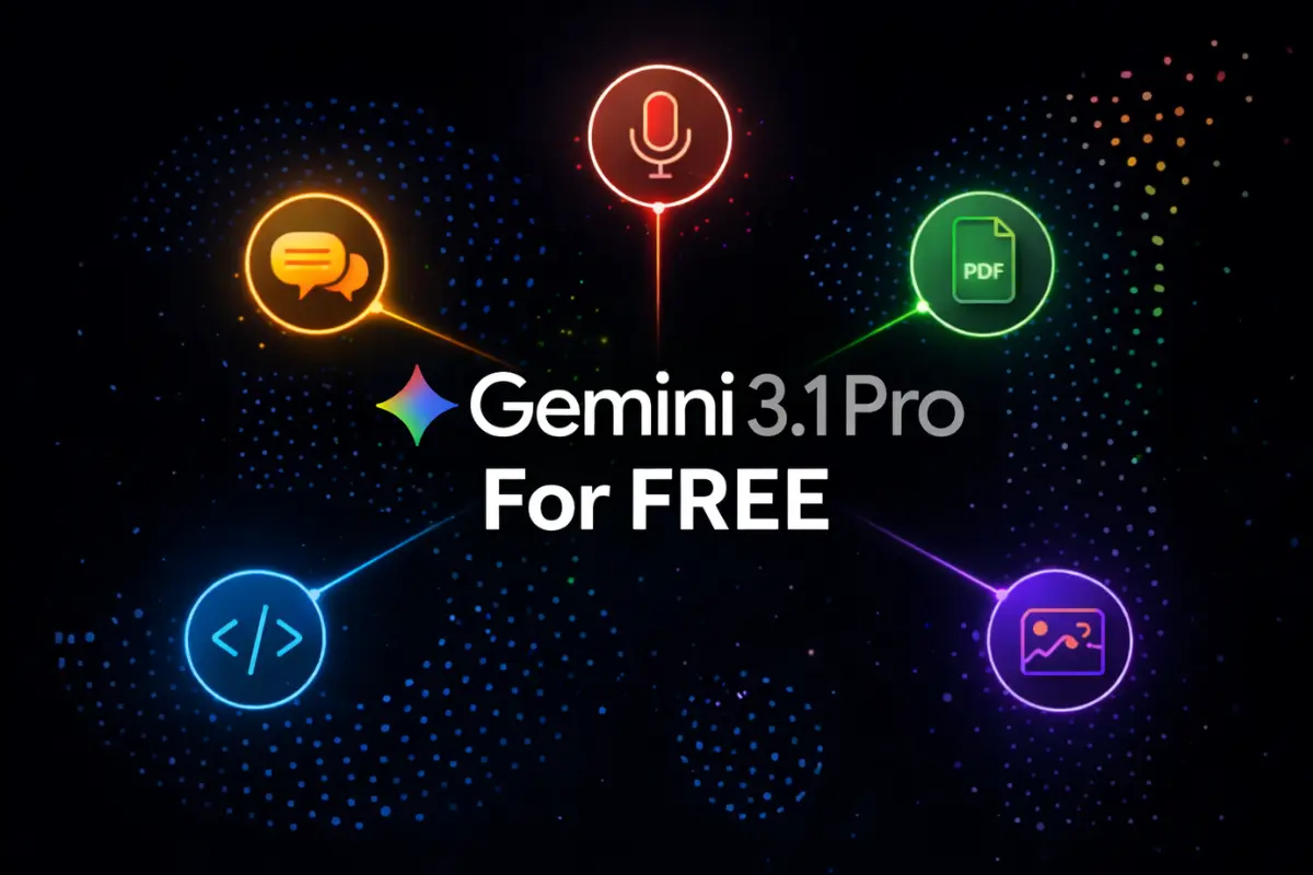 استخدم Gemini 3.1 Pro مجانًا بأفضل 5 طرق فعالة