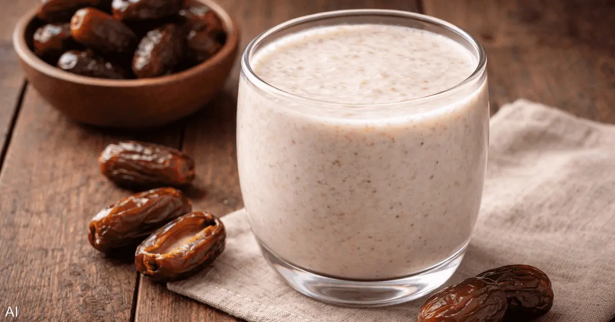 التمر بالحليب عند الإفطار.. "كنز صحي" في رمضان