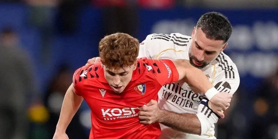 لاعب الريال السابق أرهق كارفخال!