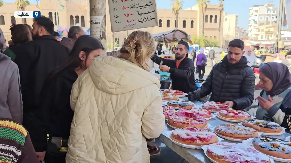 “خبز رمضان” يزين موائد أهالي اللاذقية خلال الشهر الفضيل