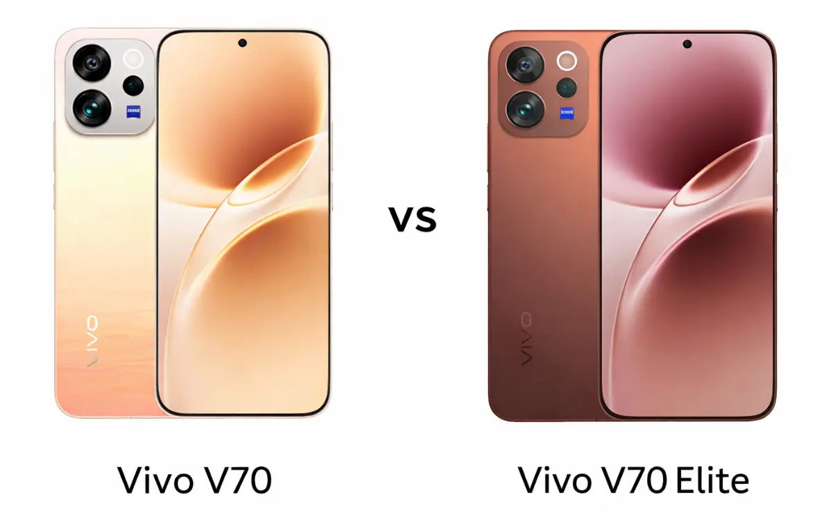 مقارنة Vivo V70 وVivo V70 Elite: المواصفات والأداء والسعر مع خصومات أمازون