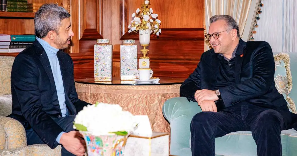 الشيخ عبد الله بن زايد يلتقي مسعد بولس في واشنطن