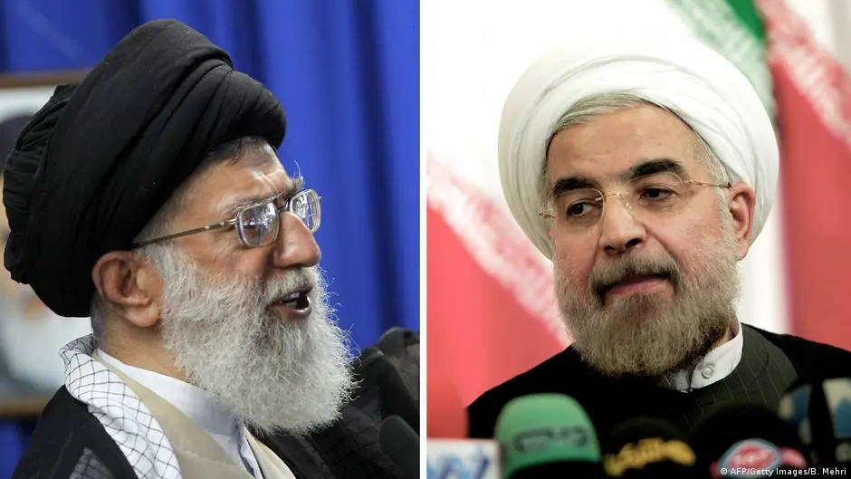 تقرير: روحاني حاول عزل خامنئي عن إدارة الأزمة في البلاد