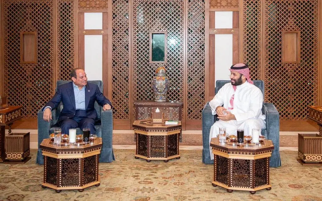 الرئيس السيسي وولي العهد السعودي يبحثان تعزيز التعاون الاستراتيجي ودعم الاستقرار الإقليمي - أموال الغد