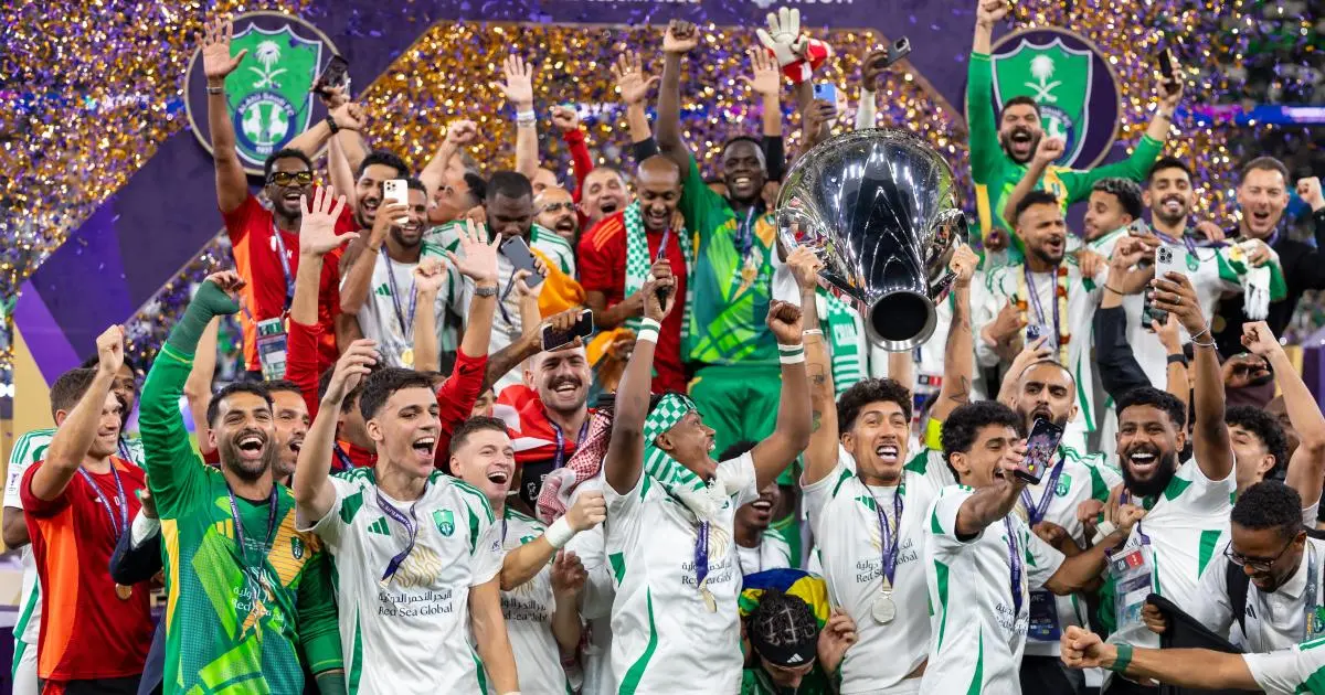 السعودية تتصدر تصنيف منتصف الموسم لأندية آسيا 2025-2026