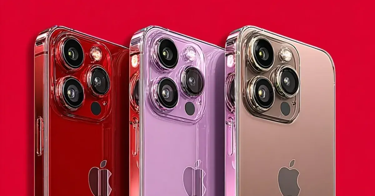 أبل تختبر طرح هواتف آيفون 18 برو بألوان الأحمر أو البني أو البنفسجي