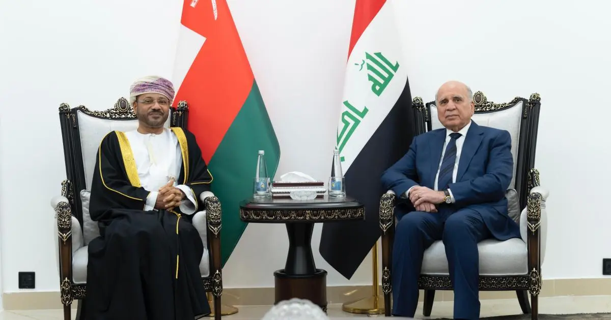 عُمان والعراق تؤكدان احترام سيادة الدول ومعالجة الخلافات بالحوار