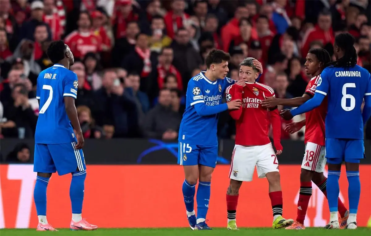 رغم الإيقاف.. بنفيكا يتحدى يويفا بقرار تجاه بريستياني قبل مباراة ريال مدريد