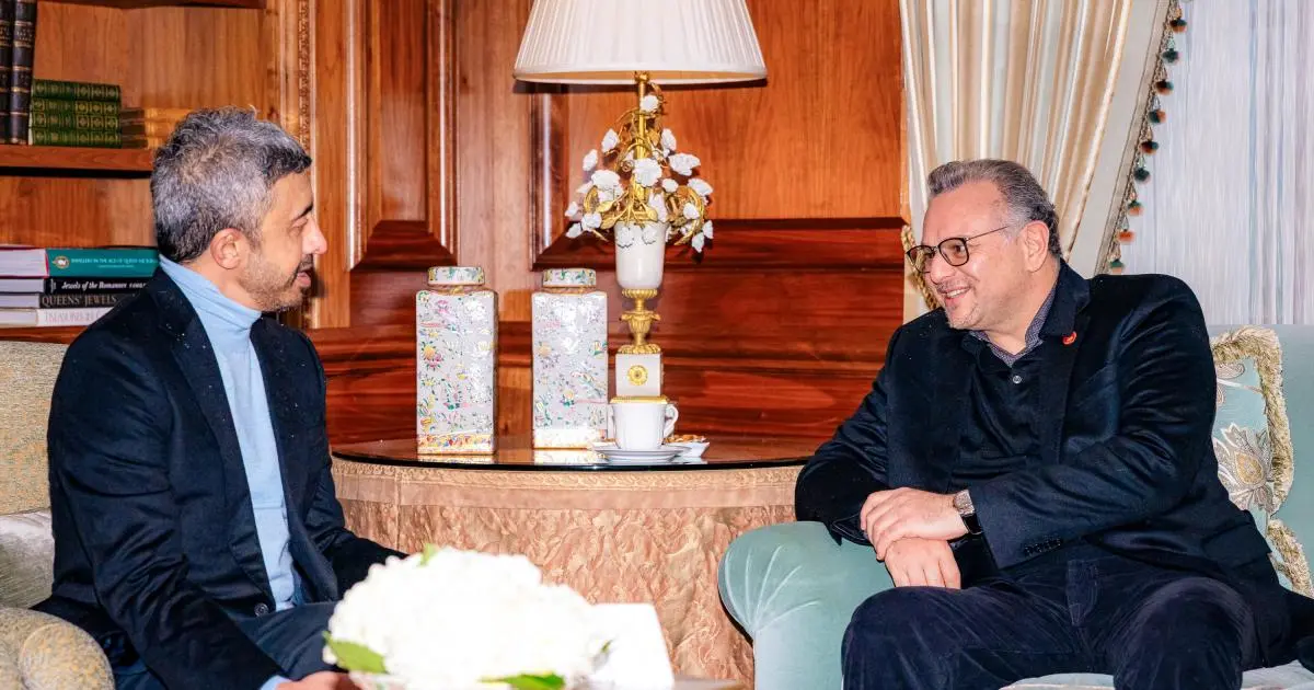 بن زايد يبحث في واشنطن حرب السودان وجهود مكافحة معاداة السامية