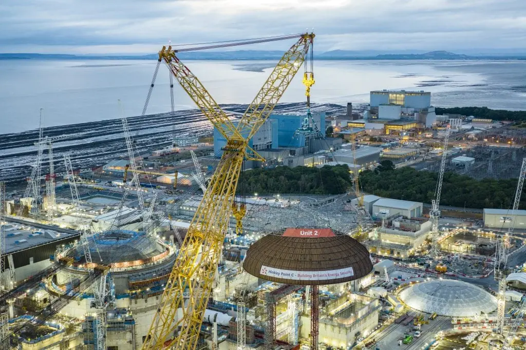 محطة هينكلي بوينت سي النووية في بريطانيا تواجه تأجيلًا جديدًا.. التكلفة تتضاعف - الطاقة