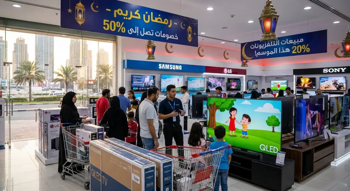 20 % نمو الطلب على شاشات التلفزيون خلال رمضان في الإمارات