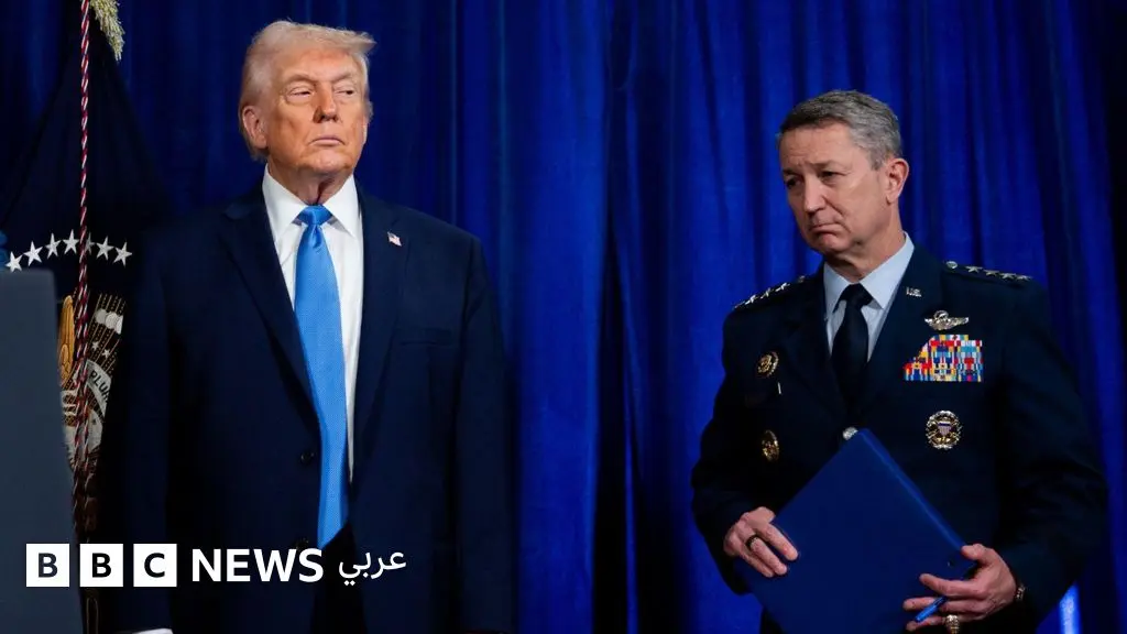 ترامب ينفي خلافه مع رئيس هيئة الأركان حول الهجوم على إيران ويؤكد أن هزيمة طهران "ممكنة بسهولة" - BBC News عربي