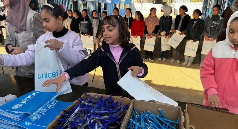 "غزة التي نريد" – مبادرة لليونيسف تعكس وجهات نظر الأطفال حول التعافي وإعادة الإعمار