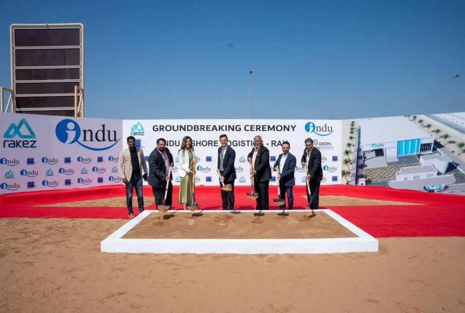 «راكز» تشهد وضع حجر أساس منشأة تخزين جديدة لشركة «إندو»