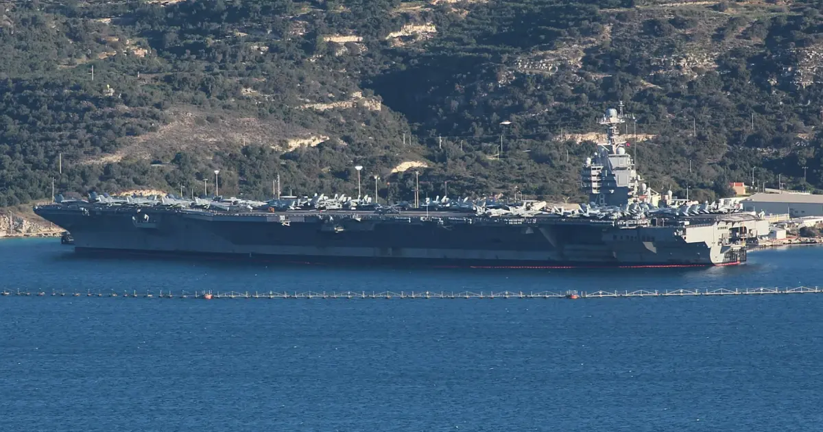 أكبر حاملة طيران أمريكية في العالم بطريقها إلى الخليج