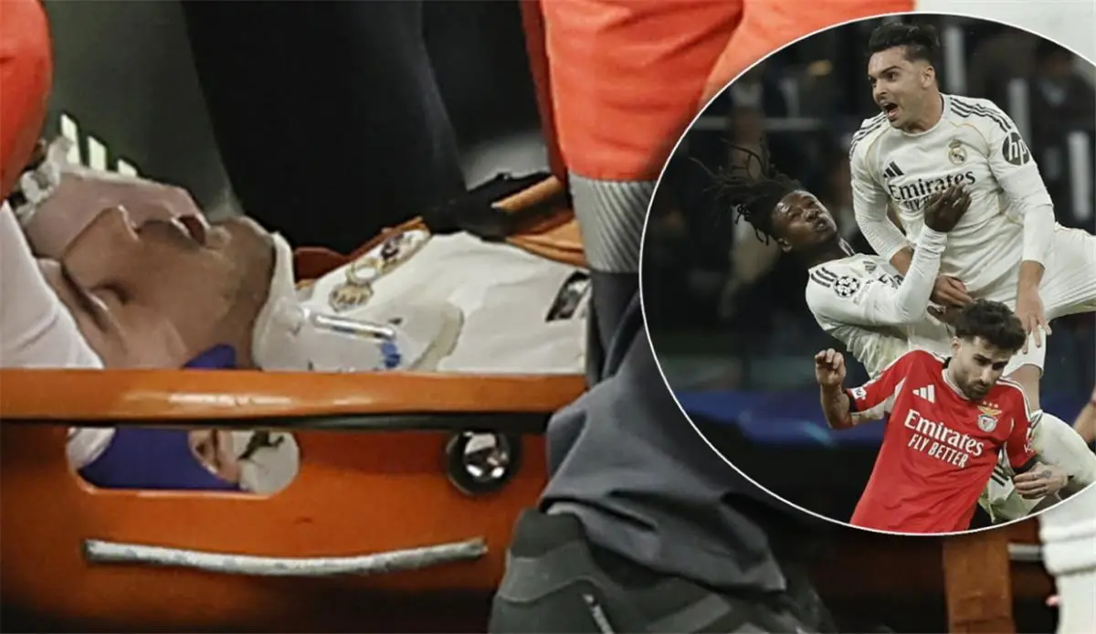 تطورات حالة راؤول أسينسيو بعد إصابته القوية في مباراة ريال مدريد وبنفيكا
