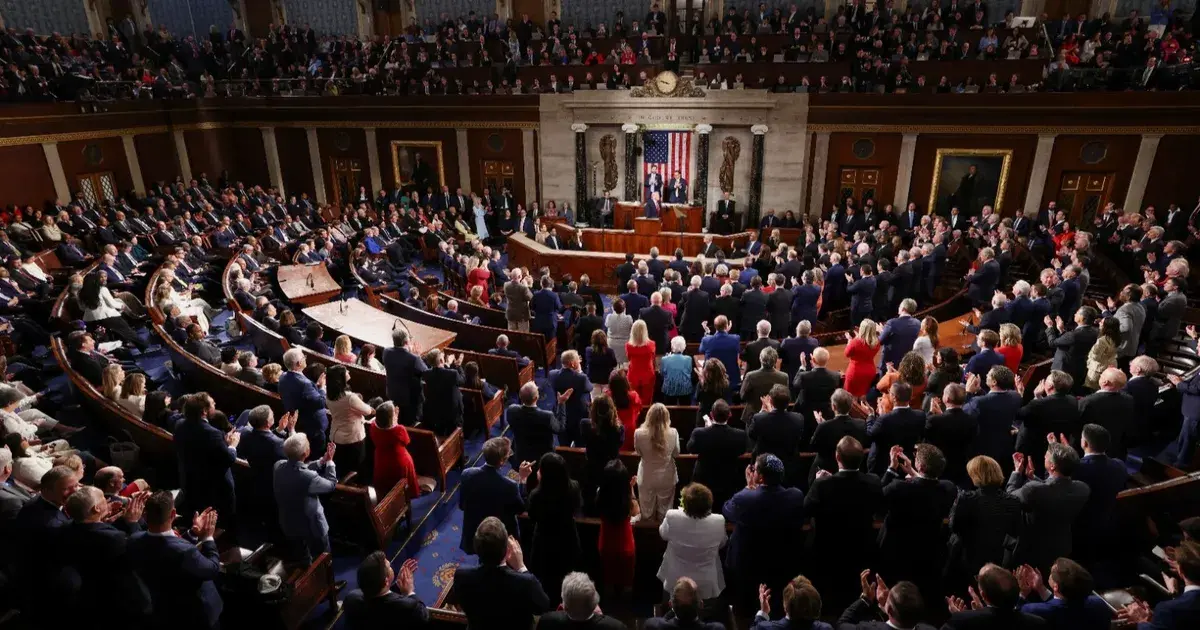 خطاب حالة الاتحاد.. الديمقراطيون يشككون في أرقام ترمب وسط مقاطعة واسعة