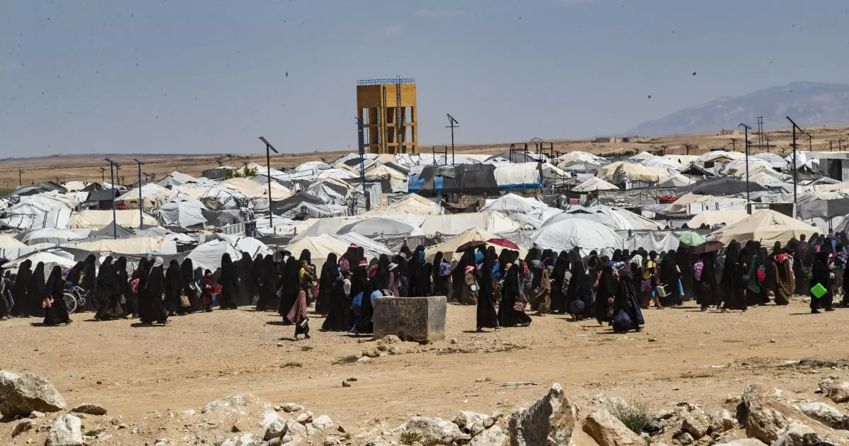 الداخلية السورية: فرار جماعي من مخيم الهول