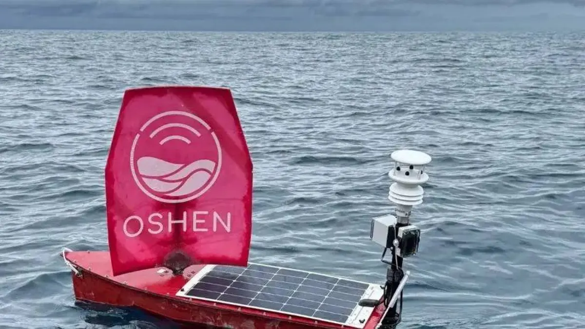 هاشتاق عربي - قوارب شراعية آلية تعمل كشبكة مراقبة بحرية