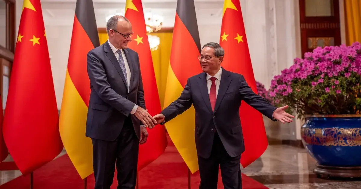 المستشار الألماني يرحب بالاستثمارات الصينية: نسعى لتعاون عادل
