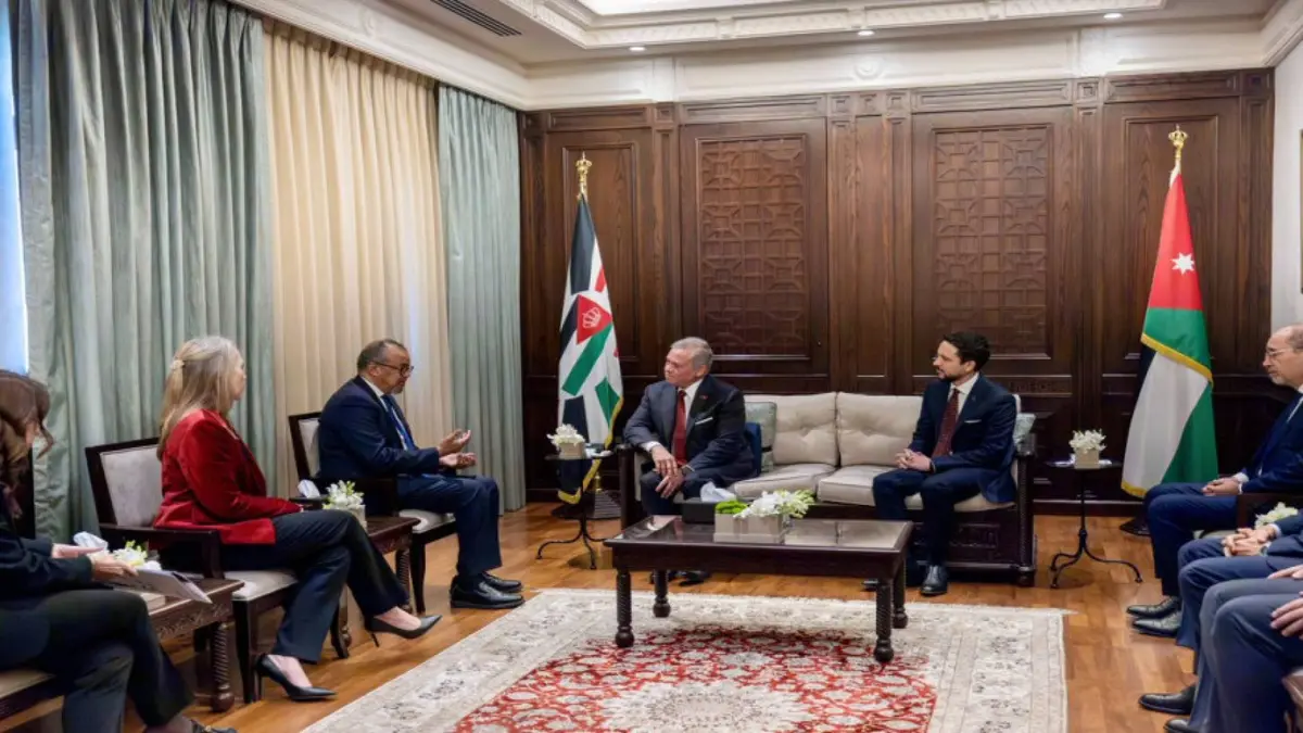 الملك يستقبل مدير عام منظمة الصحة العالمية