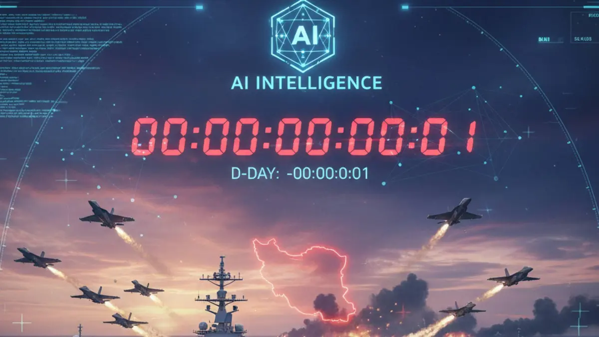ساعة الصفر الرقمية.. نماذج الذكاء الاصطناعي تتوقع موعد الهجوم الأمريكي على إيران