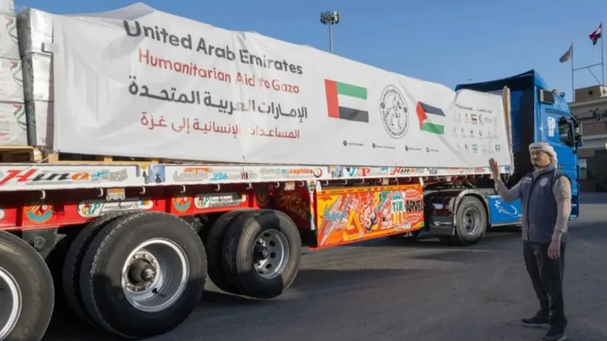 المؤسسات الإماراتية تواصل التعاون لمساندة قطاع غزة، بدعم من وكالة الإمارات للمساعدات الدولية