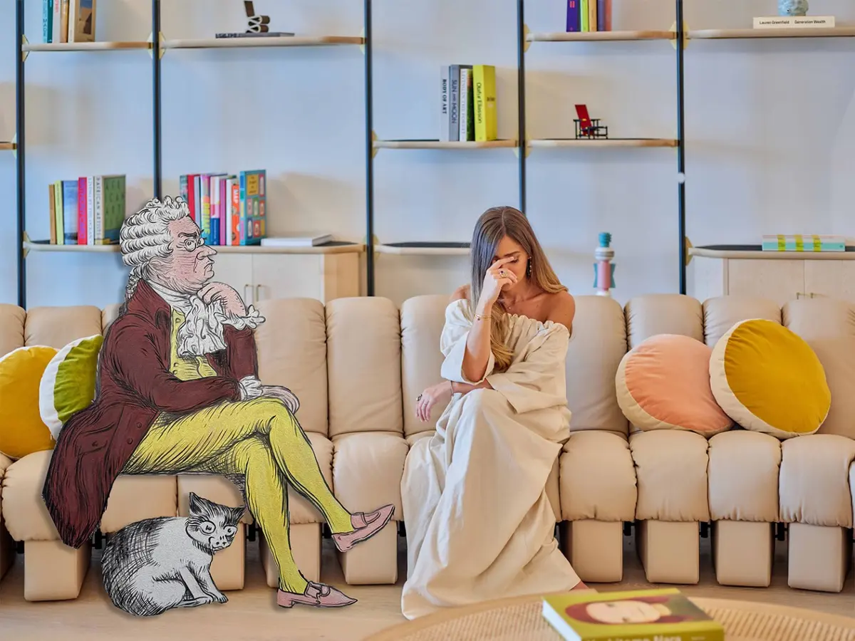 المهندسة والفنانة البريطانية اللبنانية ميراي وهبي: لوحاتي تبرز الإنسانية بعيداً عن صرامة الواقع