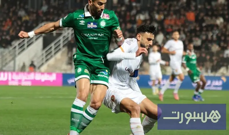 بعد التعادل أمام نهضة بركان.. الرجاء ينفرد بصدارة البطولة مؤقتا - هسبورت