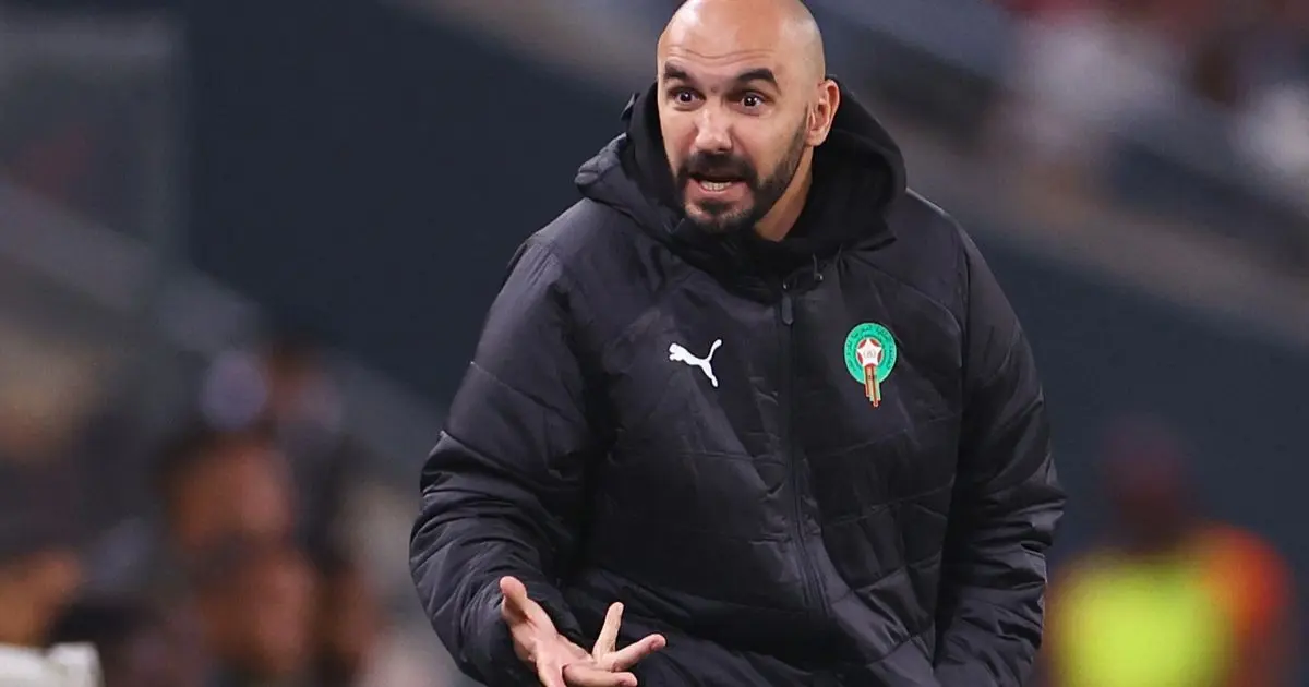 للمرة الثالثة.. الاتحاد المغربي ينفي تعيين خليفة للمدرب وليد الركراكي