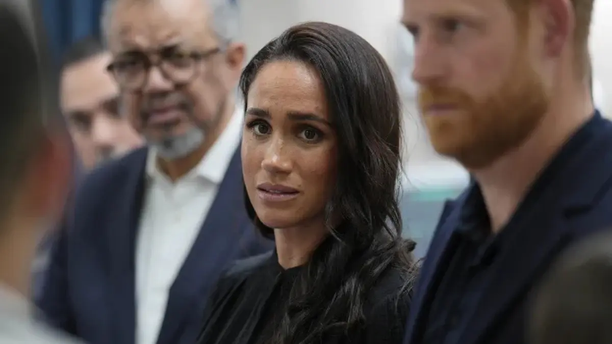 Prince Harry & Meghan Markle’s Unannounced Middle East Tour Puts Gaza’s Displaced Children In Focus