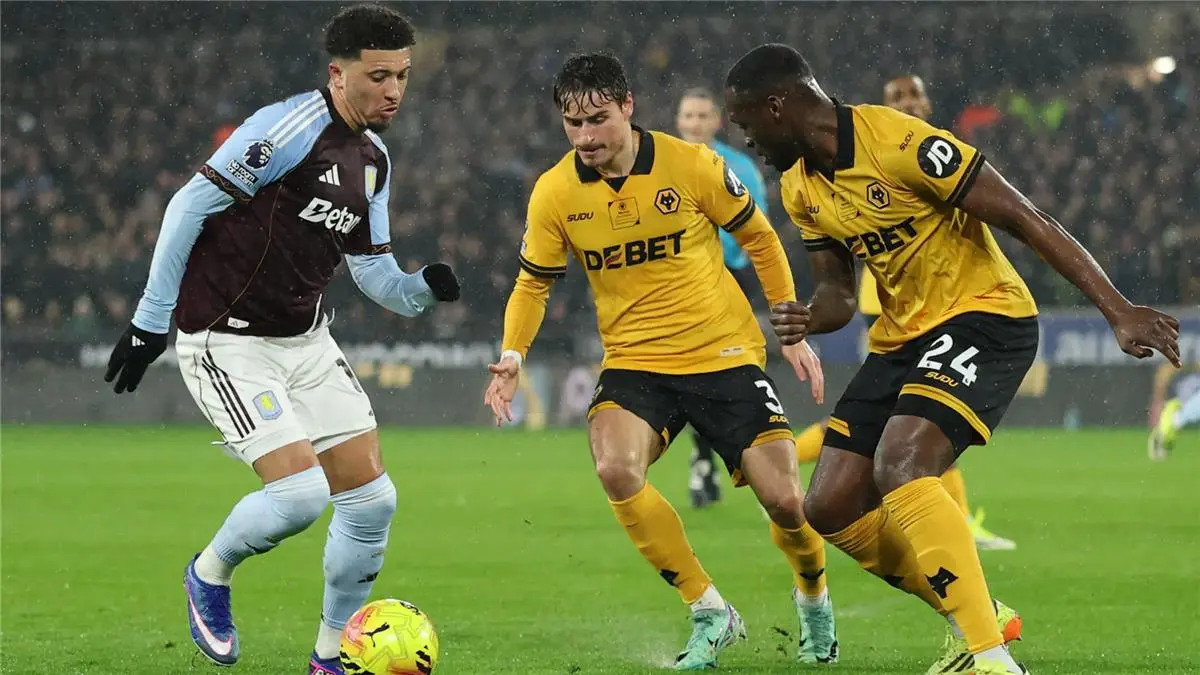 ترتيب الدوري الإنجليزي بعد هزيمة أستون فيلا أمام ولفرهامبتون