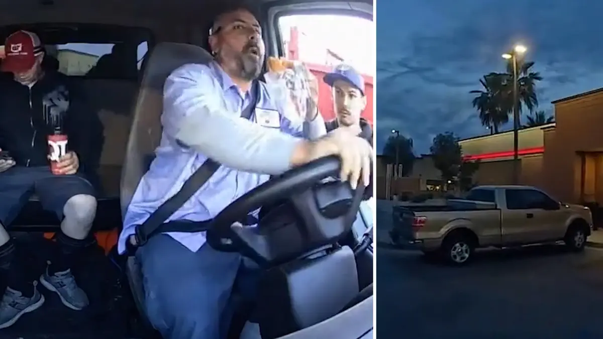 ناقلو أثاث يعترضون خاطف طفلة بعمر عامين وينقذونها بشكل بطولي