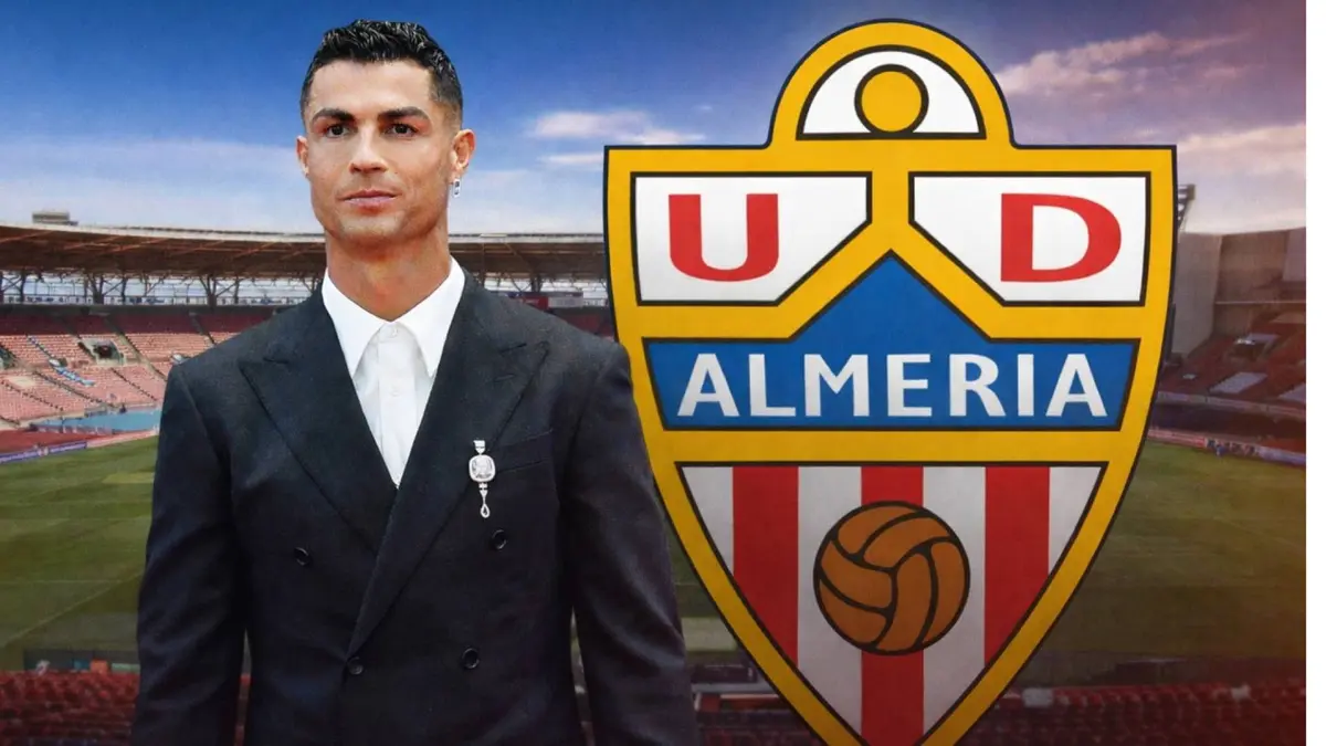 كريستيانو رونالدو يستحوذ على 25% من نادي ألميريا الإسباني