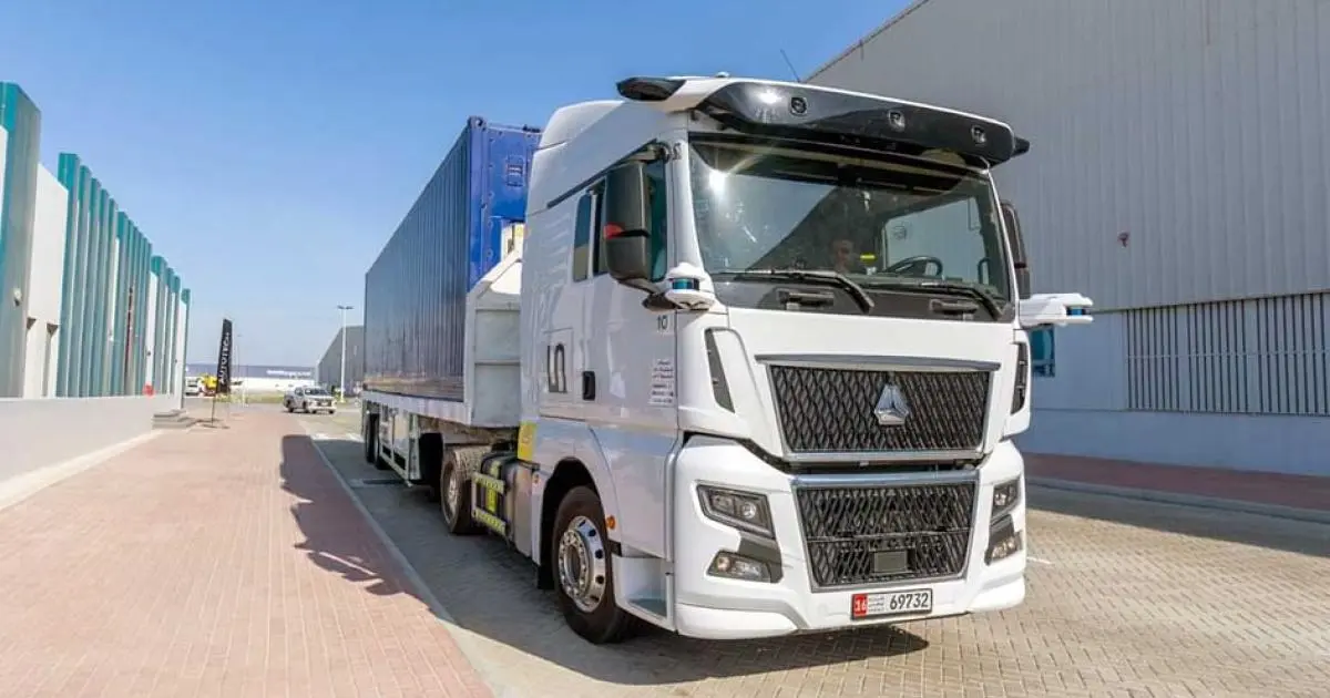 أبوظبي تطلق أول مشروع إقليمي للشاحنات ذاتية القيادة