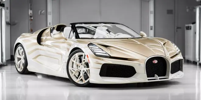 بوقاتي تكشف عن نسخة "لا بيرل رار" ميسترال W16 بطلاء يدوي حصري - سعودي شفت