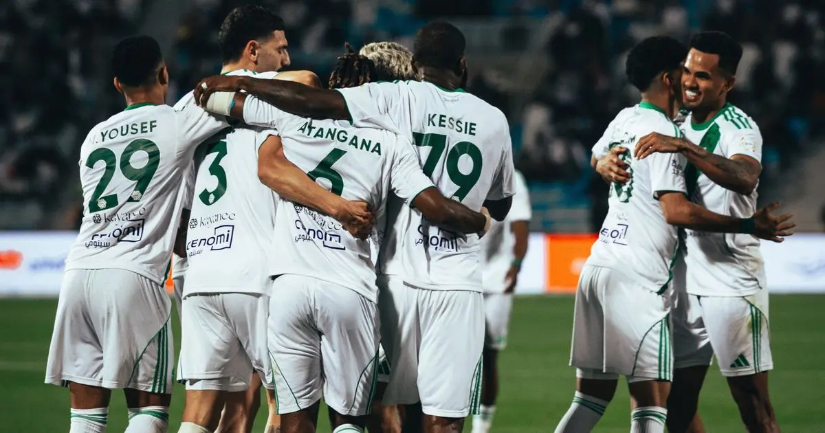 هدف مباراة الرياض والأهلي (0-1) بدوري روشن السعودي