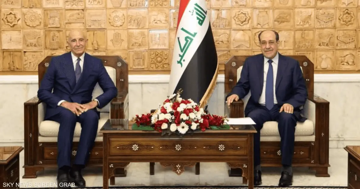 براك يلتقي المالكي.. والأخير يؤكد ضرورة احترام سيادة العراق
