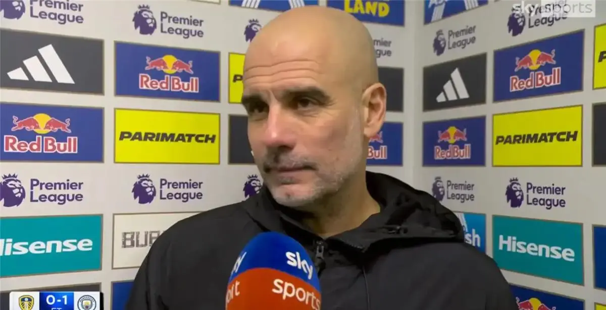 جوارديولا منتقدًا استهجان جماهير ليدز لحظة إفطار اللاعبين المسلمين: احترموا الأديان