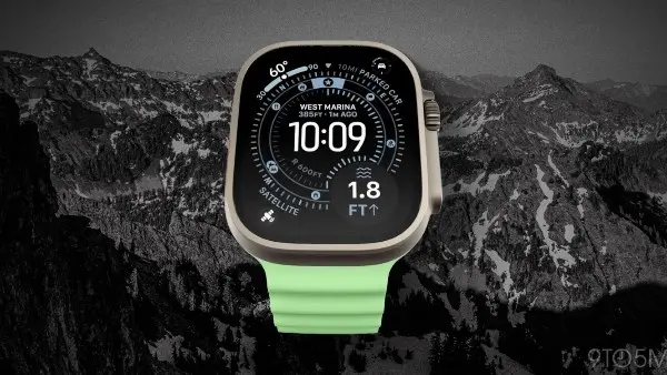 مزايا متوقعة في ساعة Apple Watch Ultra 4 هذا الخريف