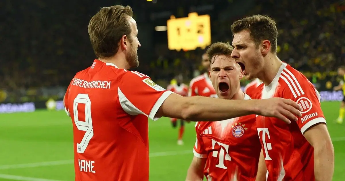 شاهد.. بايرن ميونيخ يقلب الطاولة على دورتموند بعد خطأ بيلينغهام