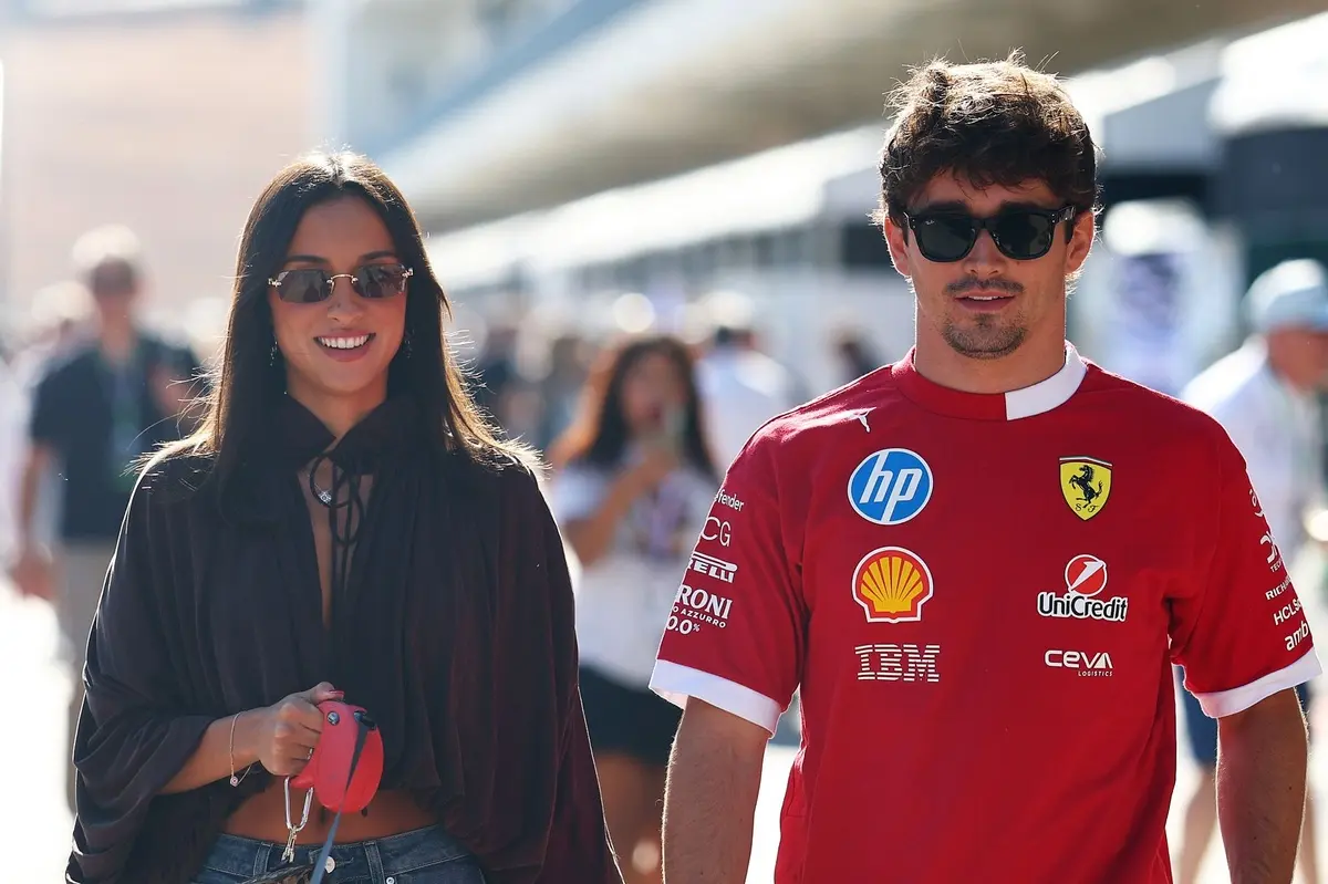 Did Charles Leclerc and Alexandra Saint Mleux just get married in secret?
