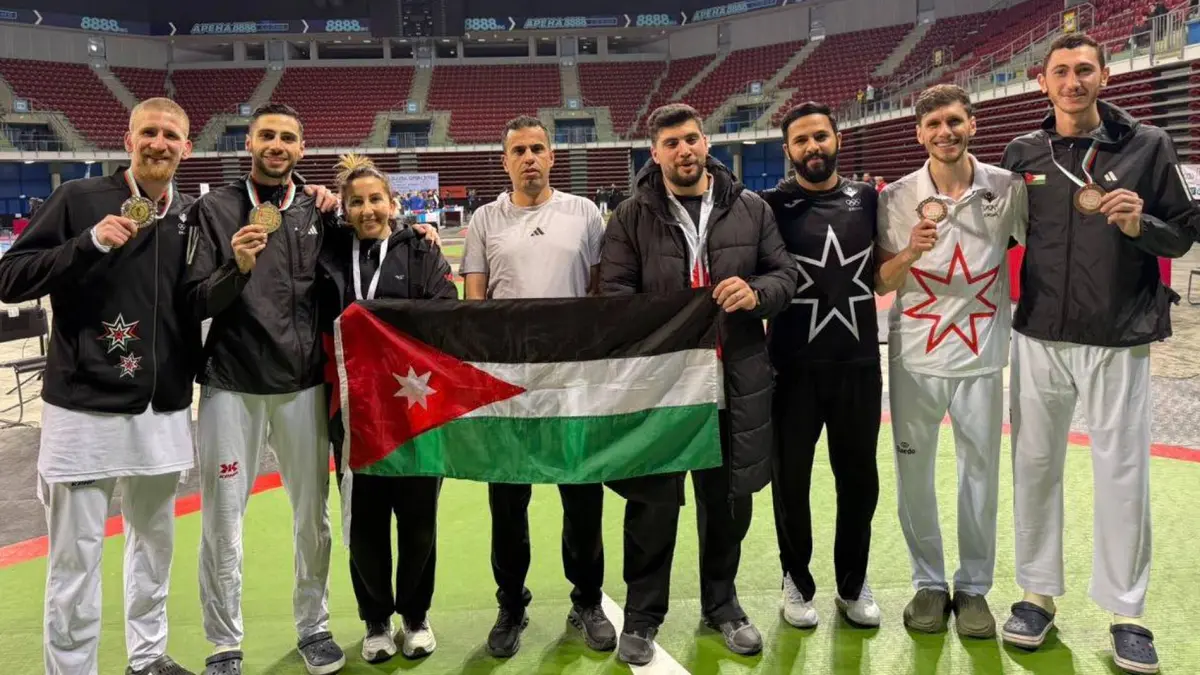 الأردن يحصد 4 ميداليات في بطولة صوفيا الدولية للتايكواندو