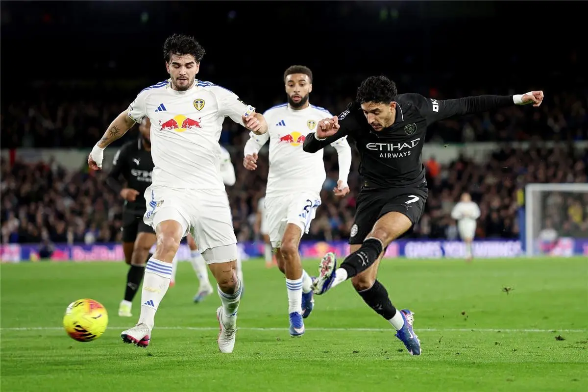 تقييم عمر مرموش في مباراة مانشستر سيتي وليدز يونايتد بـ الدوري الإنجليزي