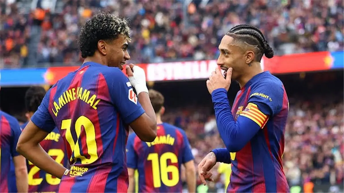 رجل مباراة برشلونة وفياريال في الدوري الإسباني