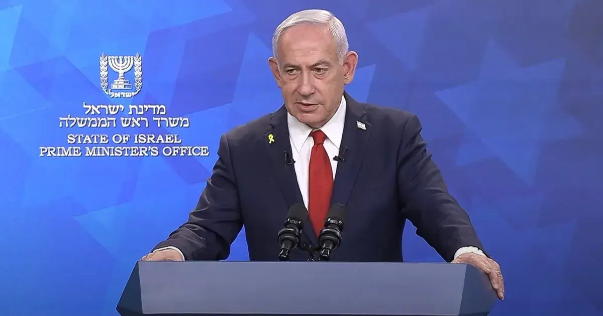 نتنياهو: هجوم أميركا وإسرائيل على إيران يهدف لإزالة "تهديد وجودي"