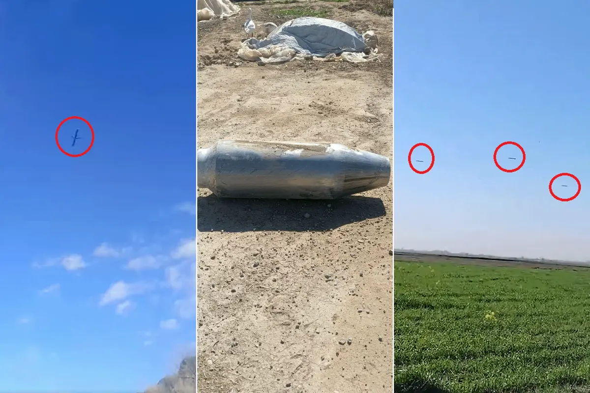 مرّ بأجواء العراق لضرب إيران.. ما الصاروخ الذي وثقته عدسات السكان؟