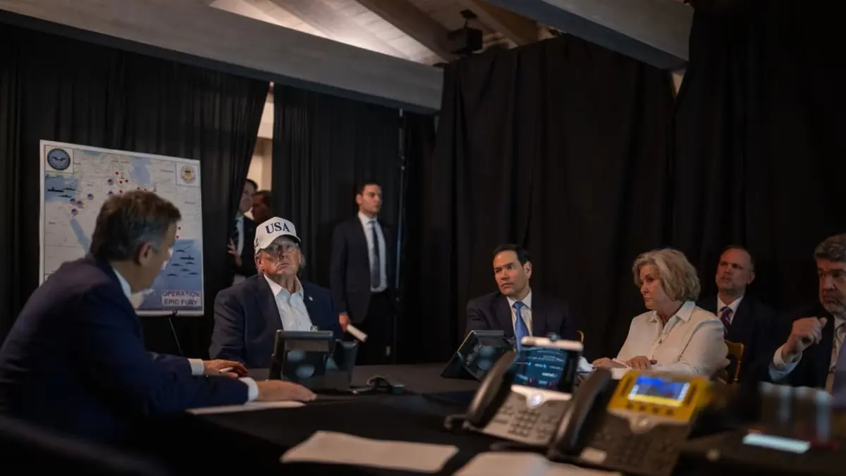 في صور للبيت الأبيض.. هكذا تابع ترامب وفريقه ضربات إيران