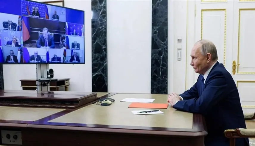 بوتين يناقش مع مجلس الأمن القومي الوضع في إيران - موقع 24