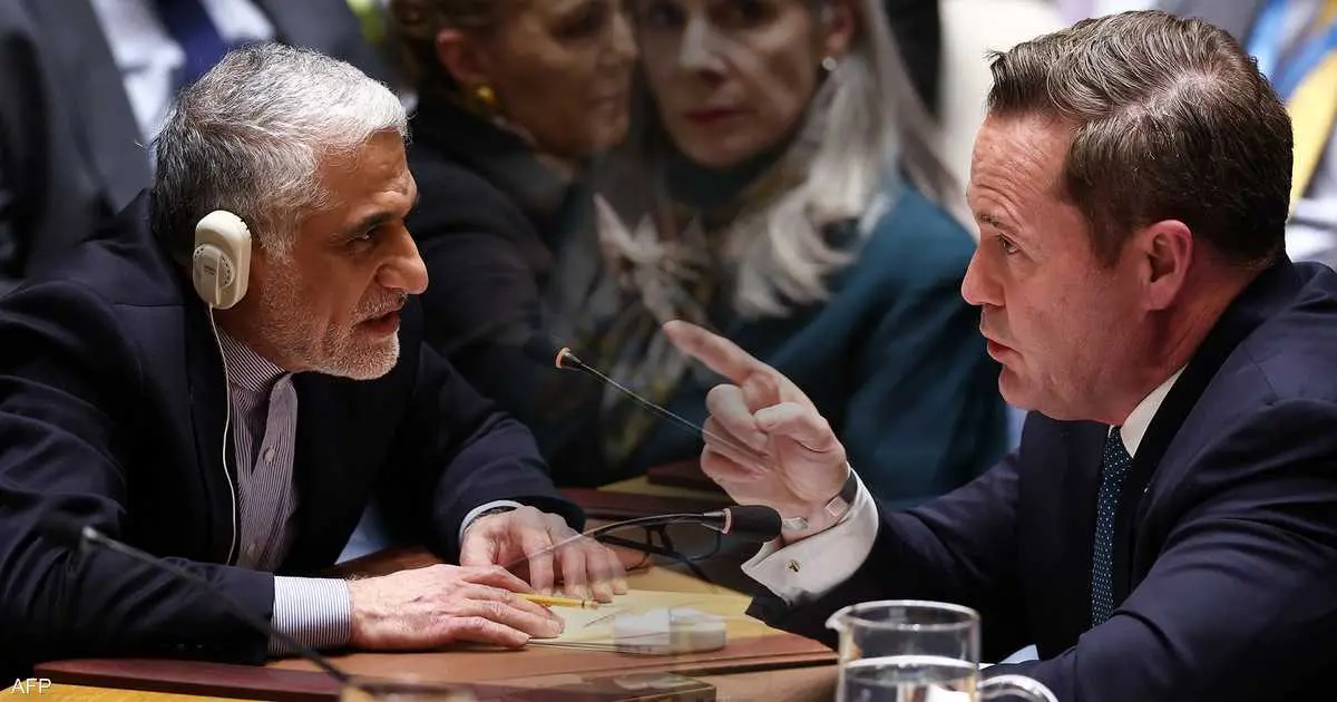 فيديو.. تلاسن بين مندوبي إيران وأميركا في مجلس الأمن